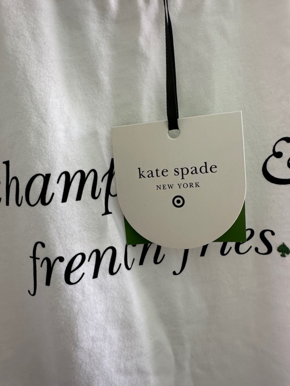 kate spade White Crewneck Tee - Picture 5 of 8